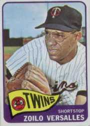 1965 Topps Baseball Cards      157     Zoilo Versalles